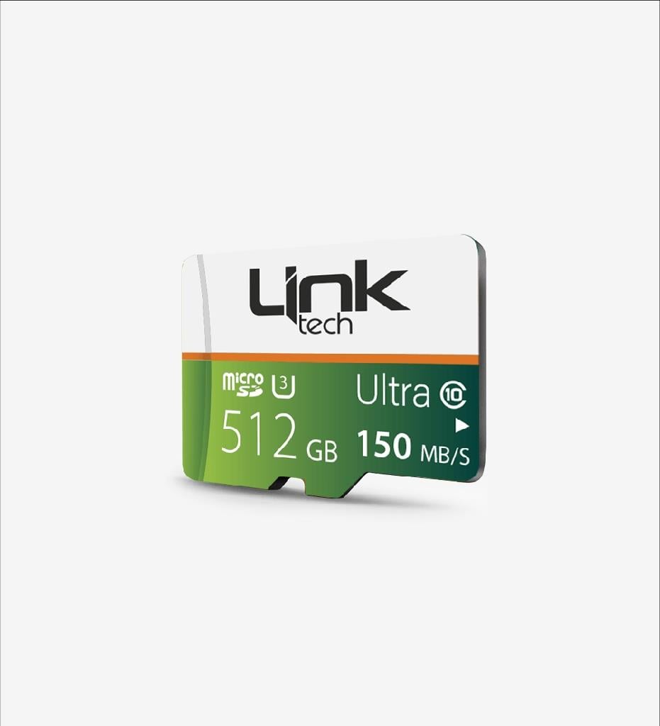 LinkTech M114  Premium 150MB/sMicro SD Ultra 512 GB Hafıza Kartı
