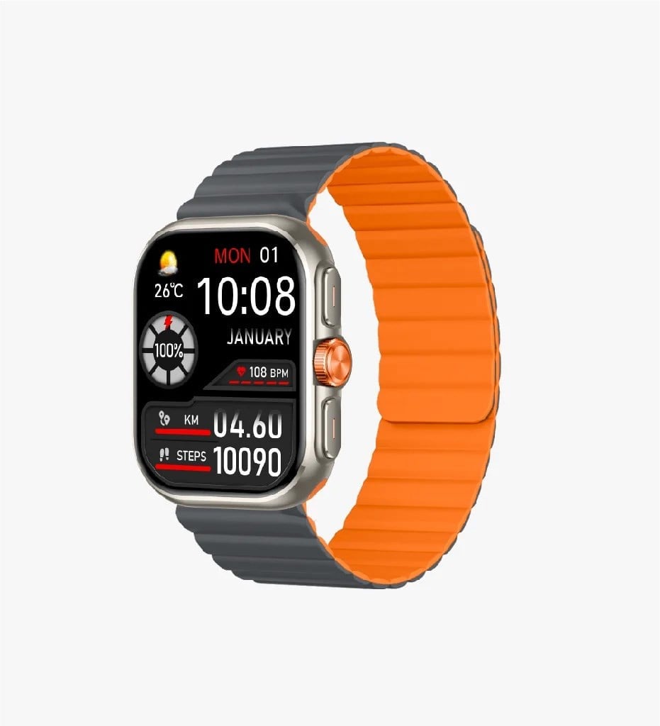 Linktech S105 Premium LT Watch 49mm Süper Amoled IP68 Suya Dayanıklı Akıllı Saat (KVK TÜRKİYE GARANTİLİ)