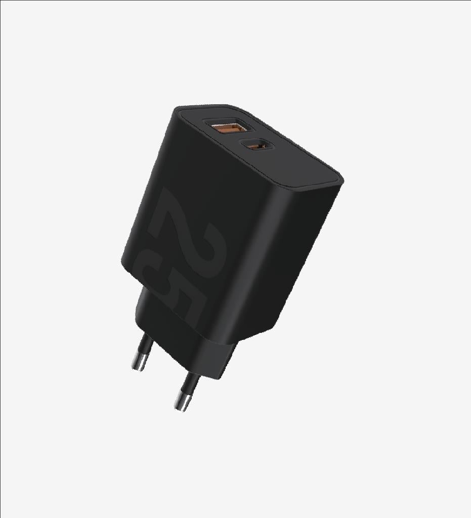 LİNKTECH T460e Strong Çevre Dostu PD Dual Port 25W Yüksek Hızlı Şarj Başlığı Beyaz