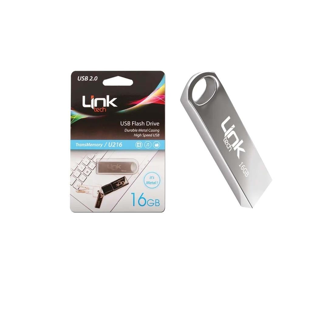 LinkTech U216 Ultra Metal 25mb/s 16GB USB Flash Bellek