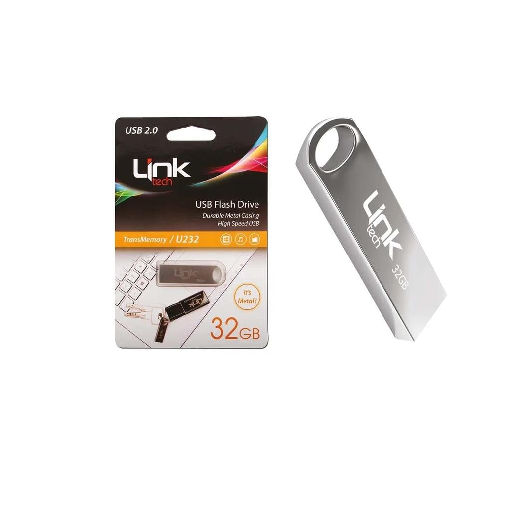 LinkTechU232 Ultra Metal 25mb/s 32GB USB Flash Bellek