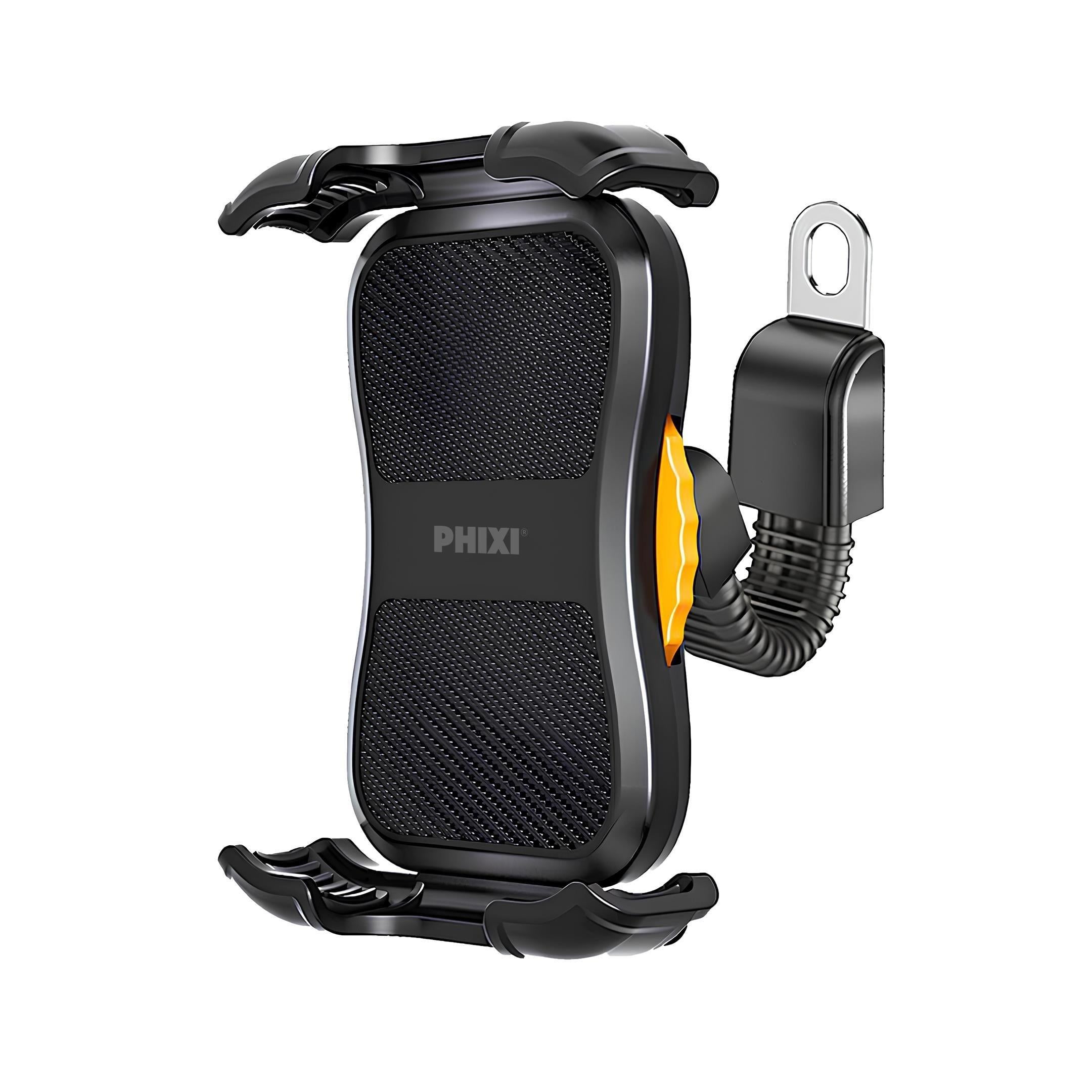 Phixi Force MT10 Dikiz Ayna Baglantili Otomatik Motosiklet ve Bisiklet Telefon Tutucu