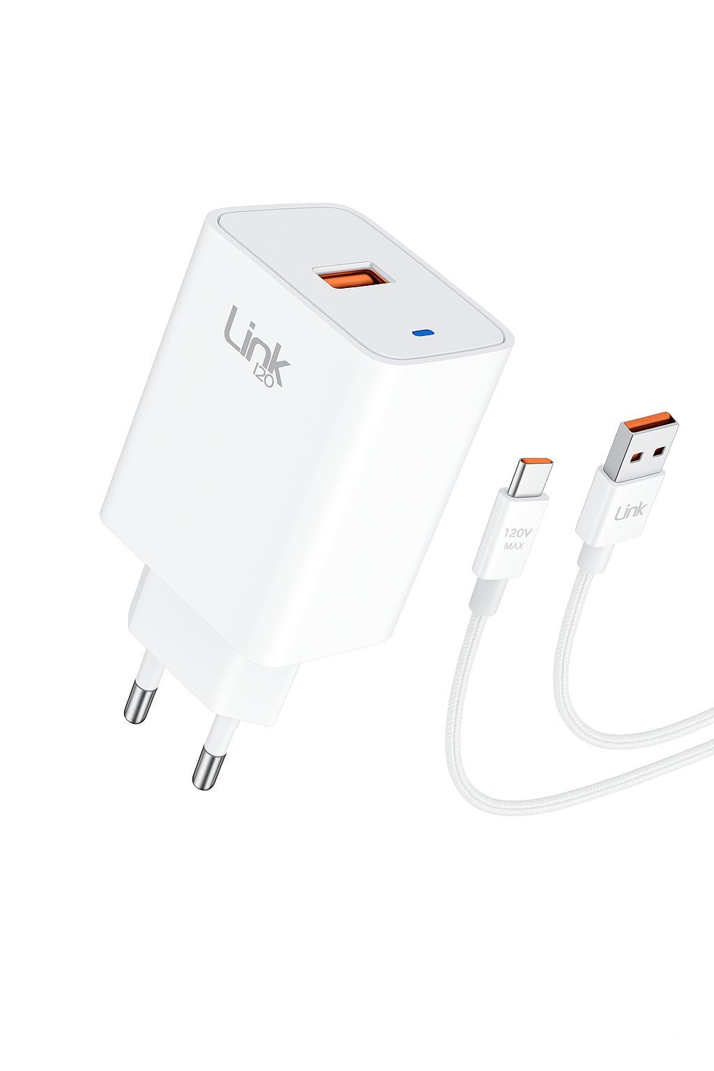 T461e Strong Çevre Dostu 45W Type-C Hızlı Şarj Aleti Beyaz