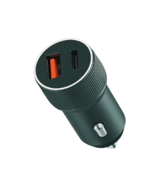 TELKUR C39 Çift Çıkışlı Usb-c 18w & PD 20W Metal Araç Şarj Başlığı