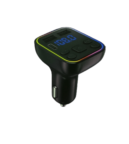 TELKUR FM-04 Araç Fm Transmitter Bluetooth USB Mp3 Sd Kart Çakmaklık Girişli LED Işıklı Araç Kiti