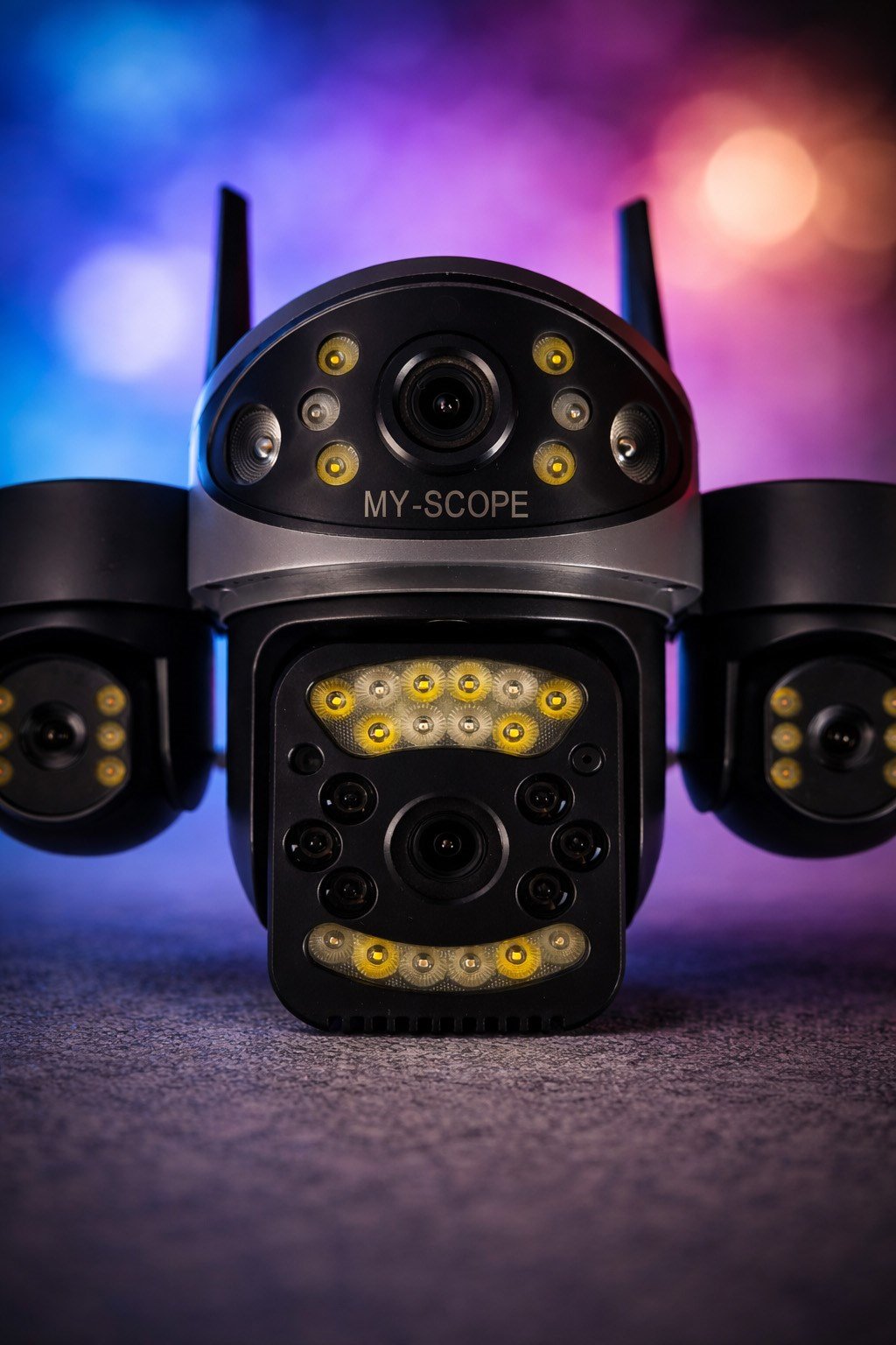 Telkur X360 – 4 Lens 360° Akıllı Güvenlik Kamerası
