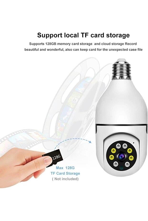 Torima CMR-6 360° Full Hd 1080p Ampül Smart Ip Kamera