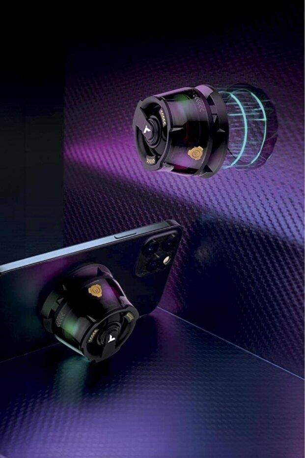 Torima D39 Manyetik RGB Işıklı 5.3 Telefon Tutucu Mini Bluetooth Hoparlör Speaker Mavi