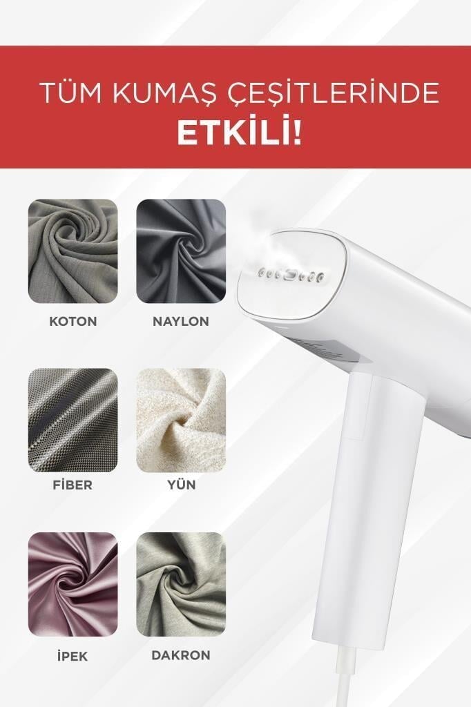Torima KG3112 Buharlı Kırışık Giderici 1200W Taşınabilir Seyahat Boy Dikey Ütü