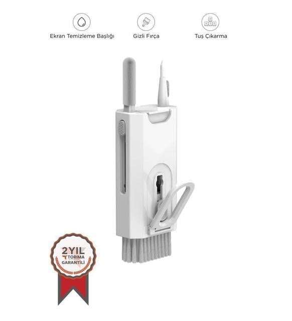 Torima MCB-01 Sprey Depolu 8in1 Bilgisayar ,Klavye ,Kulaklık ,Mouse ,Ekran ,Telefon Temizleme Fırça Seti