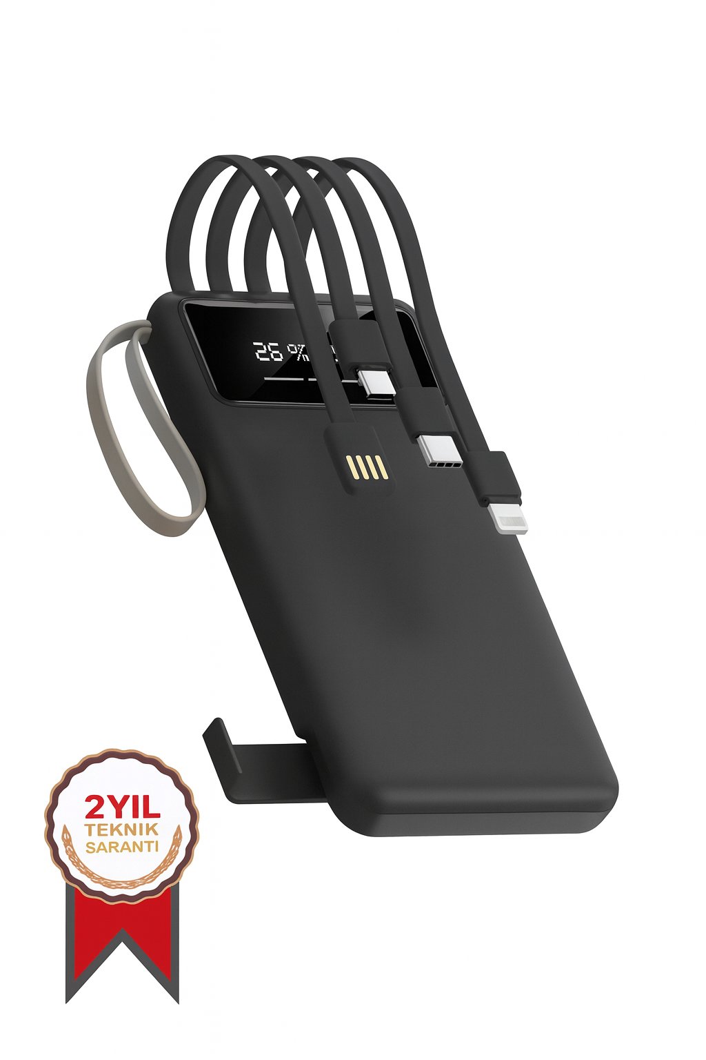 Torima TRM-1011 4 Çıkışlı 10.000 Mah Powerbank Siyah