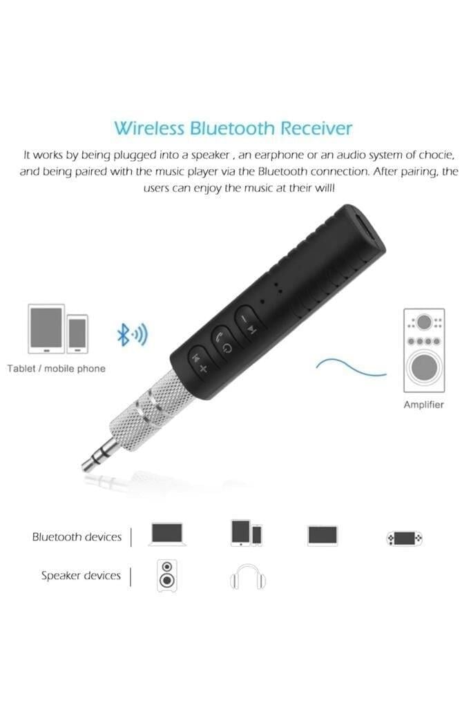 Torima TS-03 Siyah Bluetooth Aux Araç Kiti Samsung Htc Lg Huawei Iphone Mp3 Çalar