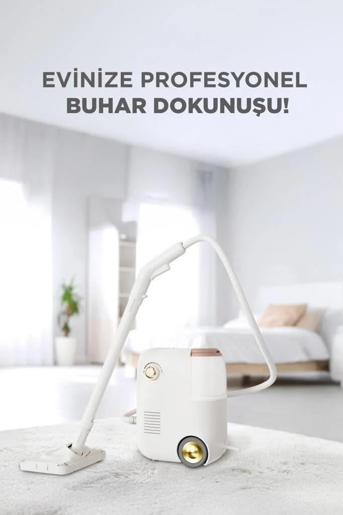 Torima TSC-02 Çok Fonksiyonlu 2000W Buharlı Temizleyici - Buharlı Temizlik Makinesi