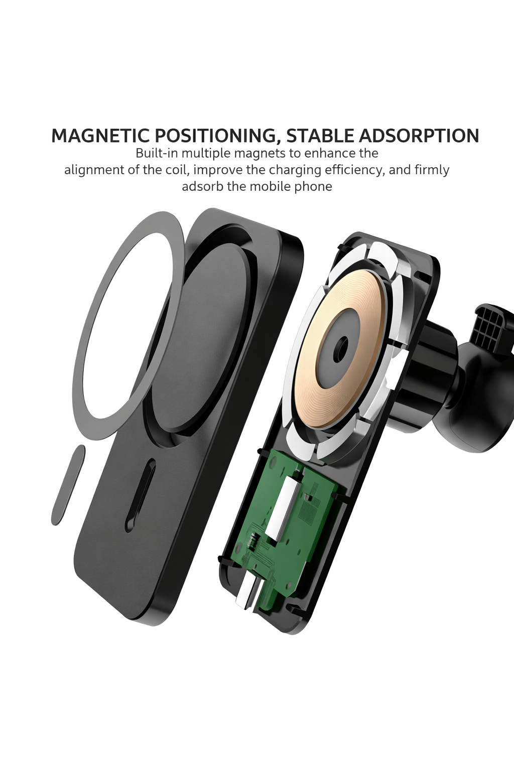 Torima W11 Magsafe Manyetik Araç Telefon Tutucu