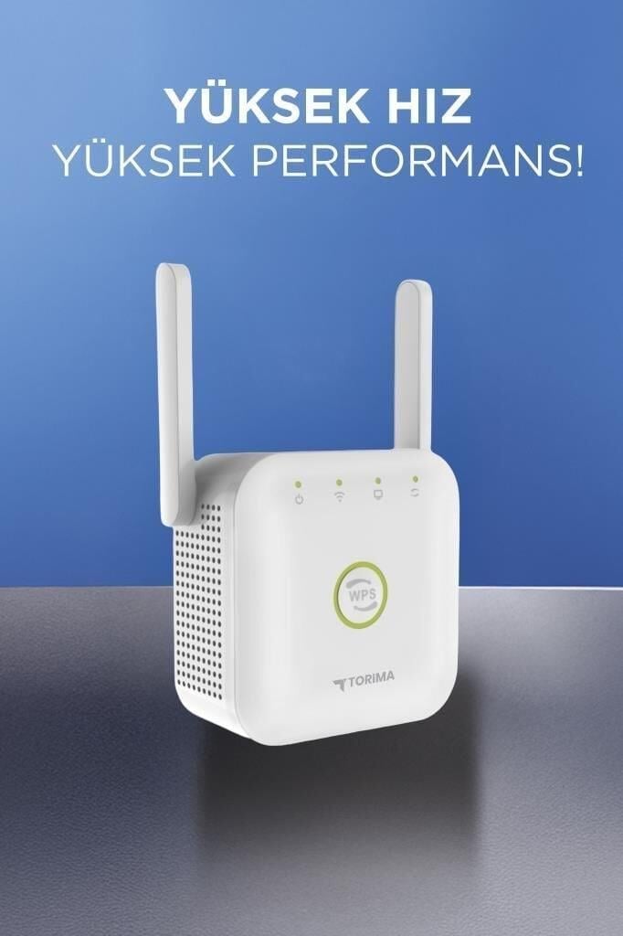 Torima WR-25 Wifi Sinyal Yakınlaştırıcı Güçlendirici Router 300Mbps