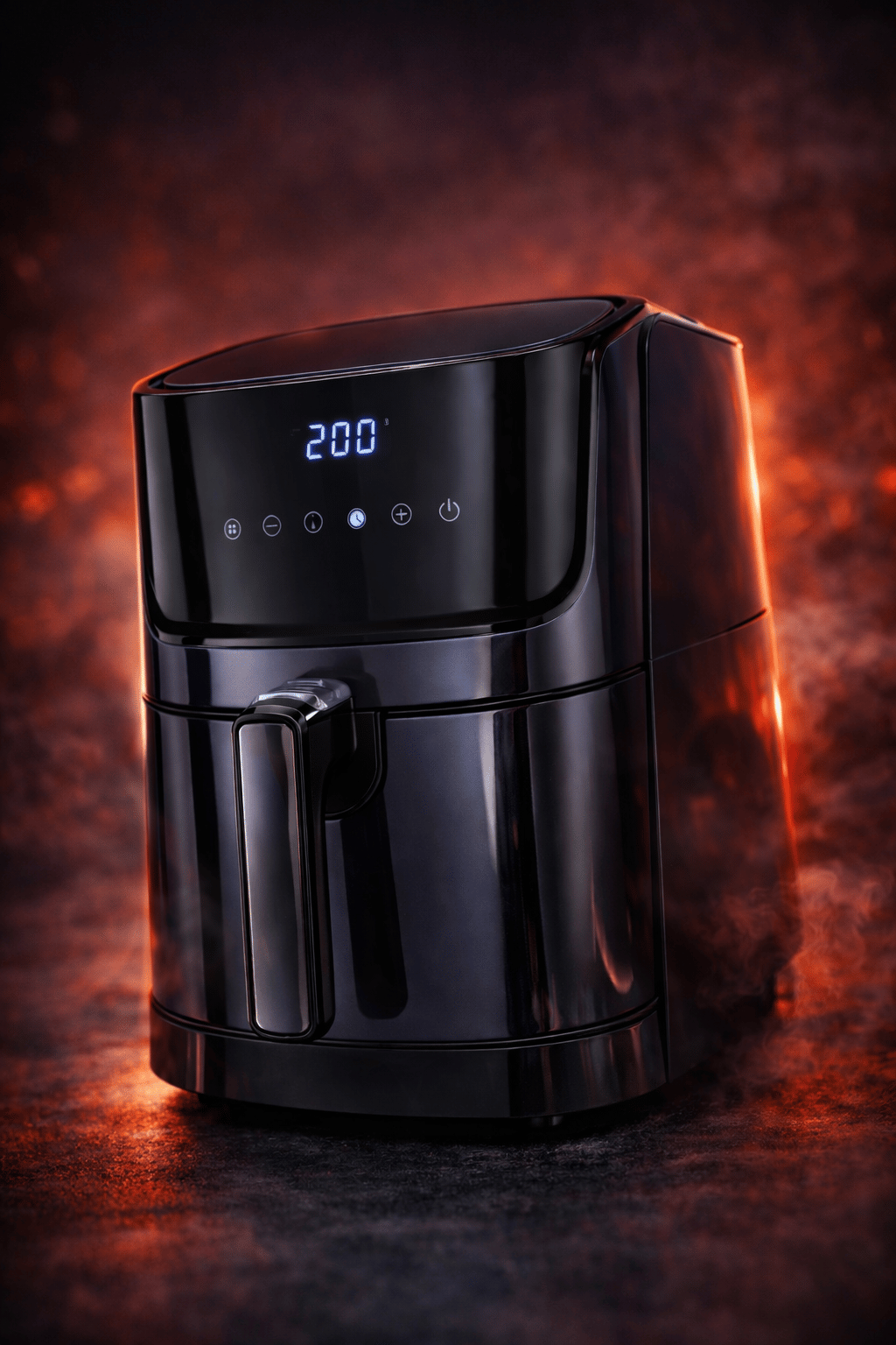 TRİDENT AF506 DIGITAL AIRFRYER 6 LİTRE SİYAH