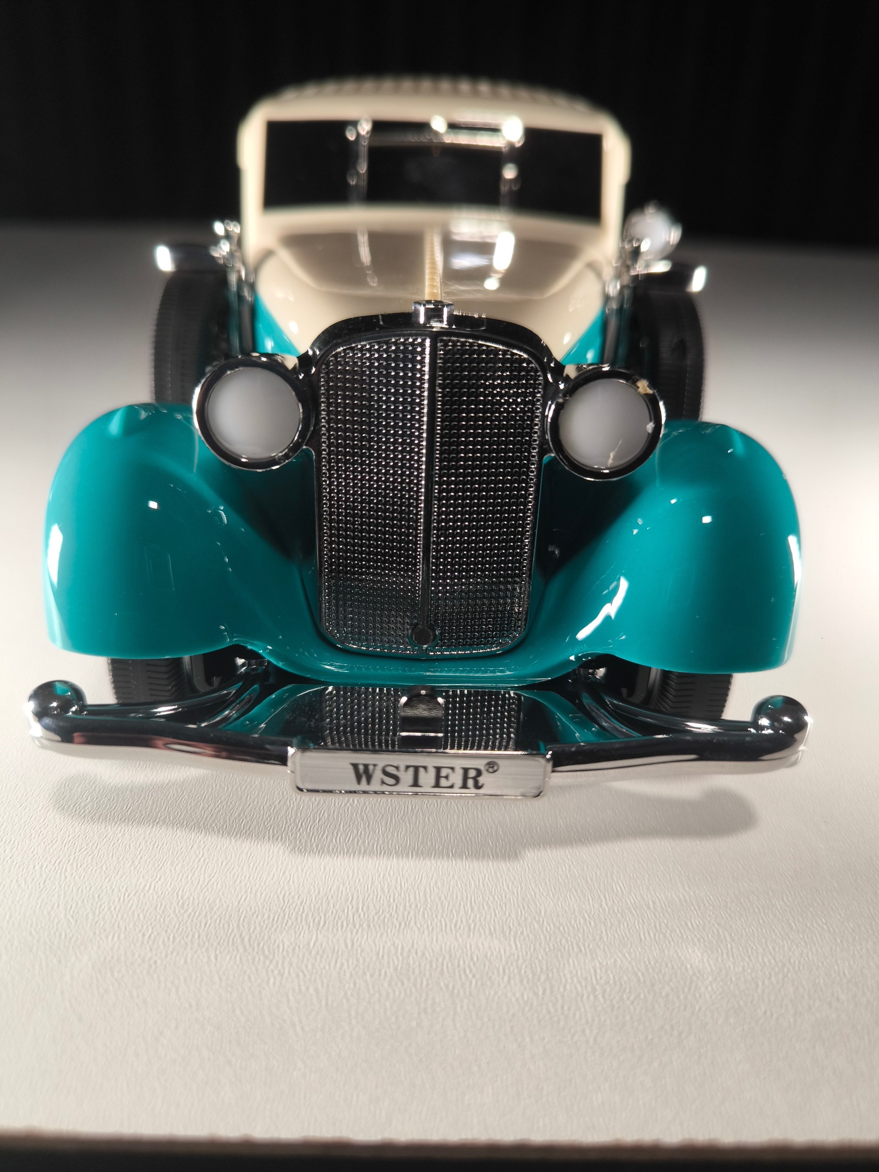 WS-1934 Nostaljik Araba Görünümlü Bluetooth,Hafıza Kartı,Usb Bellek,Aux Ve Radyo Destekli Hoparlör