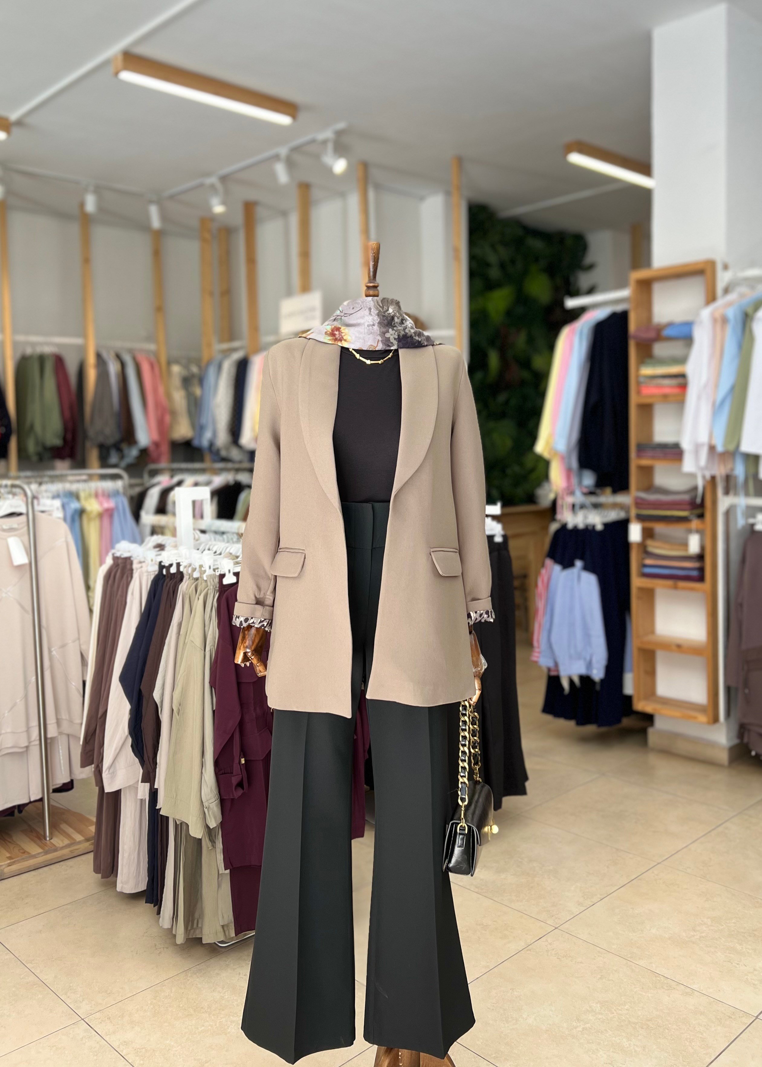 ŞAL YAKA BLAZER CEKET