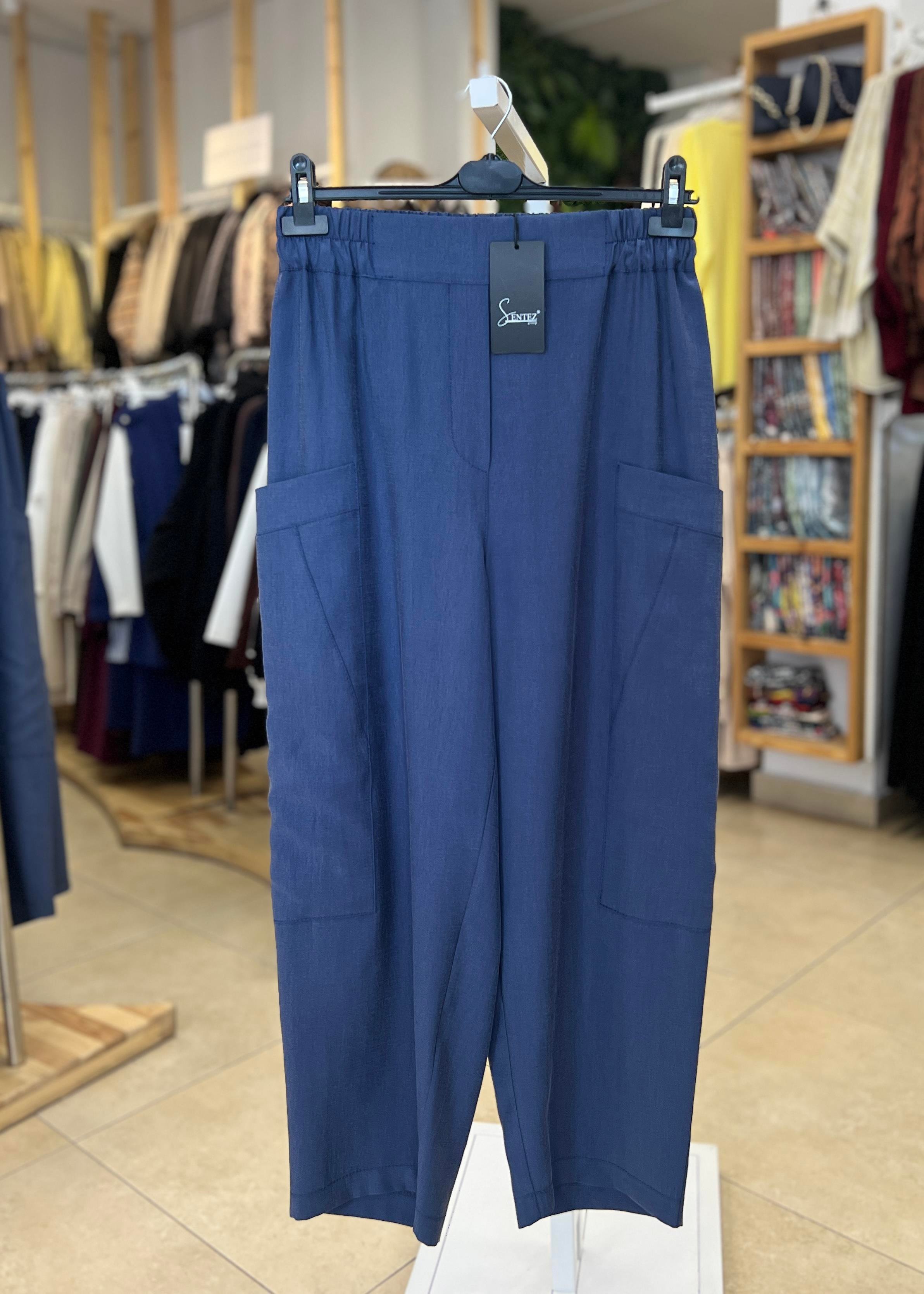 SENTEZ. KANGURU KANVAS PANTOLON