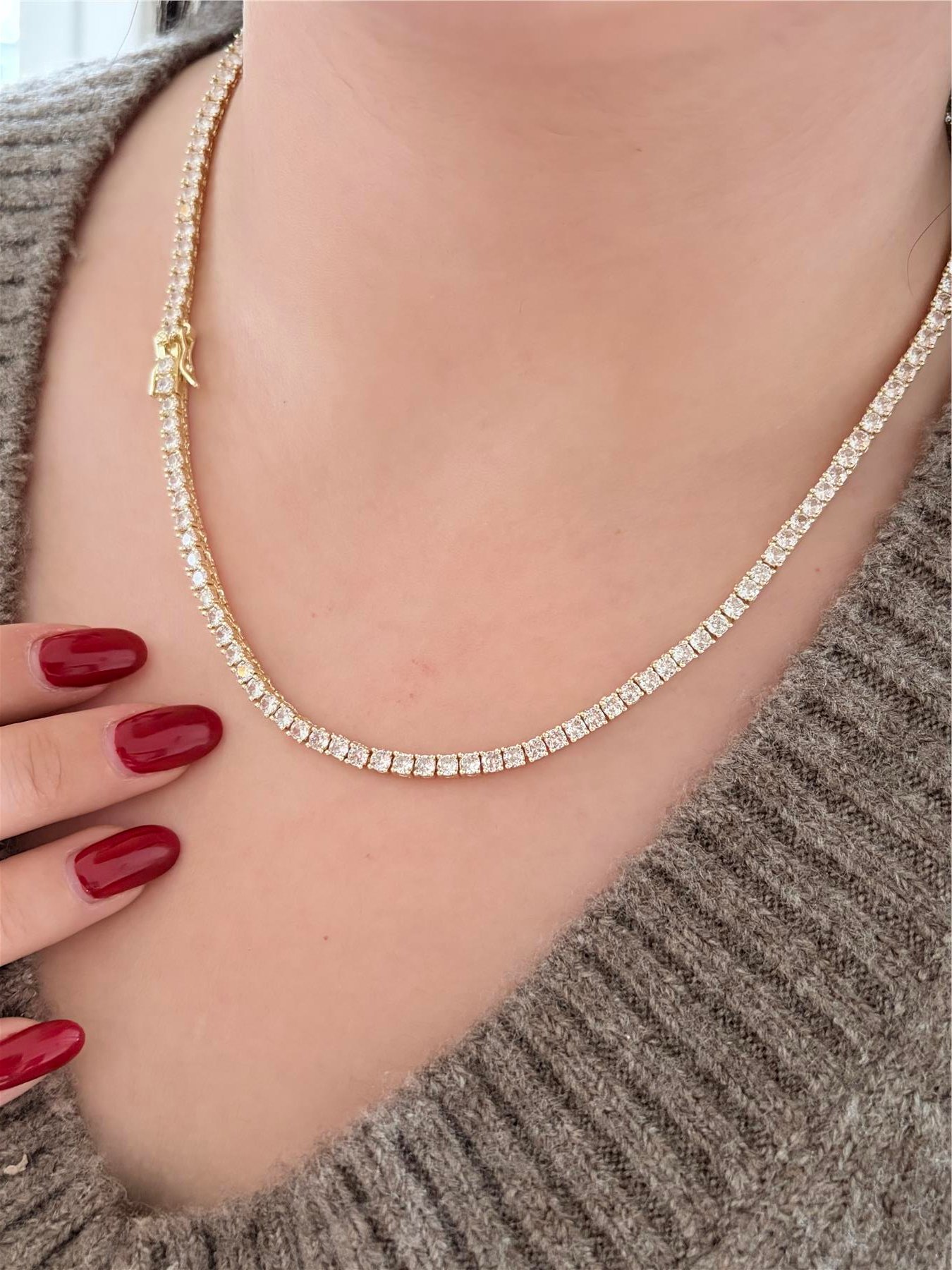 OLESYA GOLD SU YOLU KOLYE