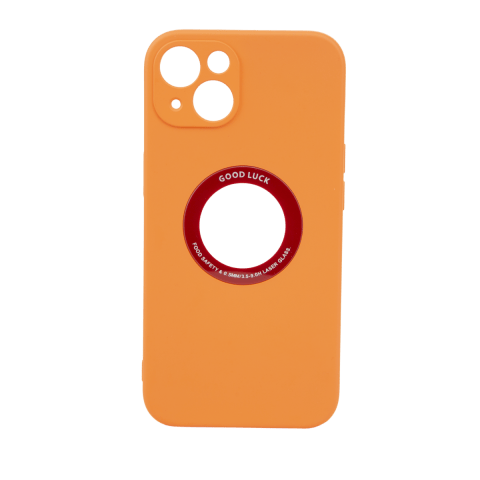 ITHINK IPH. 11 PRO MAX GOODLUCK LOGO KORUMALI KAPAK ( TURUNCU )