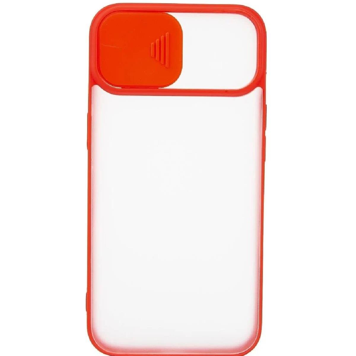 ITHINK IPH. 12 PRO LENS KORUMALI SÜRGÜLÜ KAPAK ( KIRMIZI )