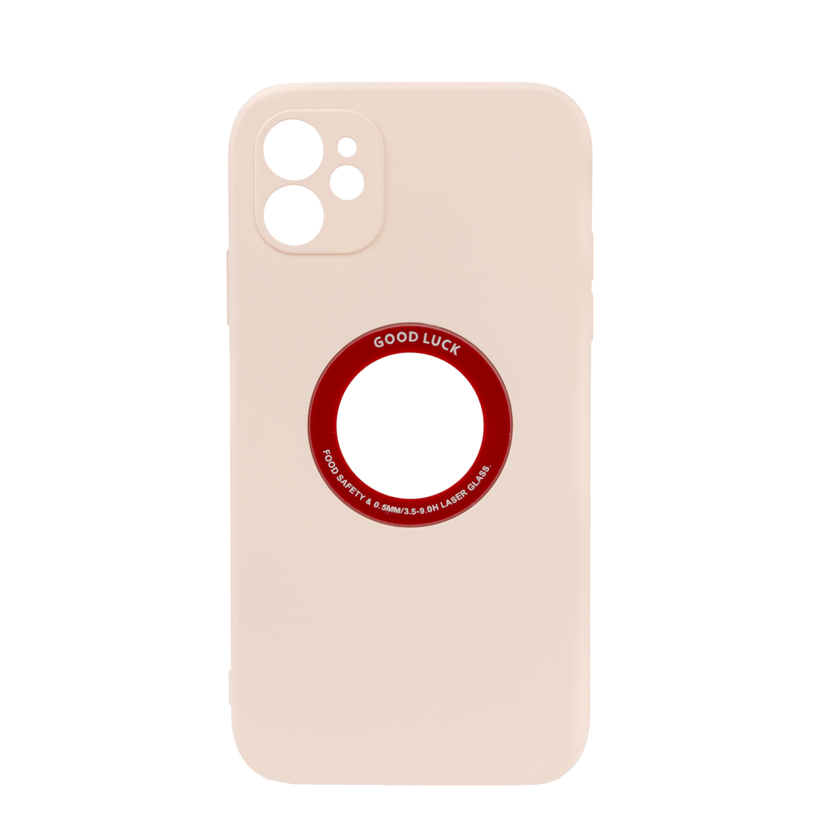 ITHINK IPH. 13 PRO GOODLUCK LOGO KORUMALI KAPAK ( PUDRA )