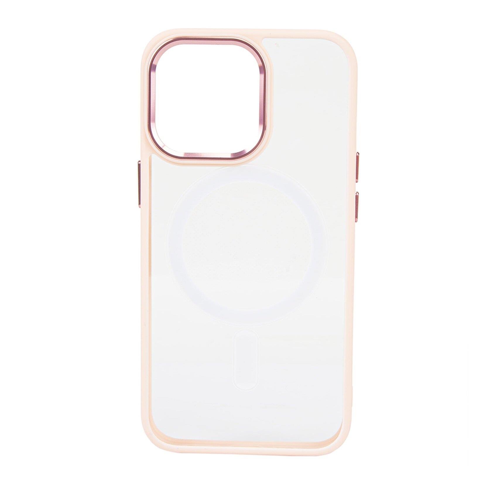 ITHINK IPH. SE 3. NESİL MAGSAFE RENKLİ KAPAK ( PEMBE )