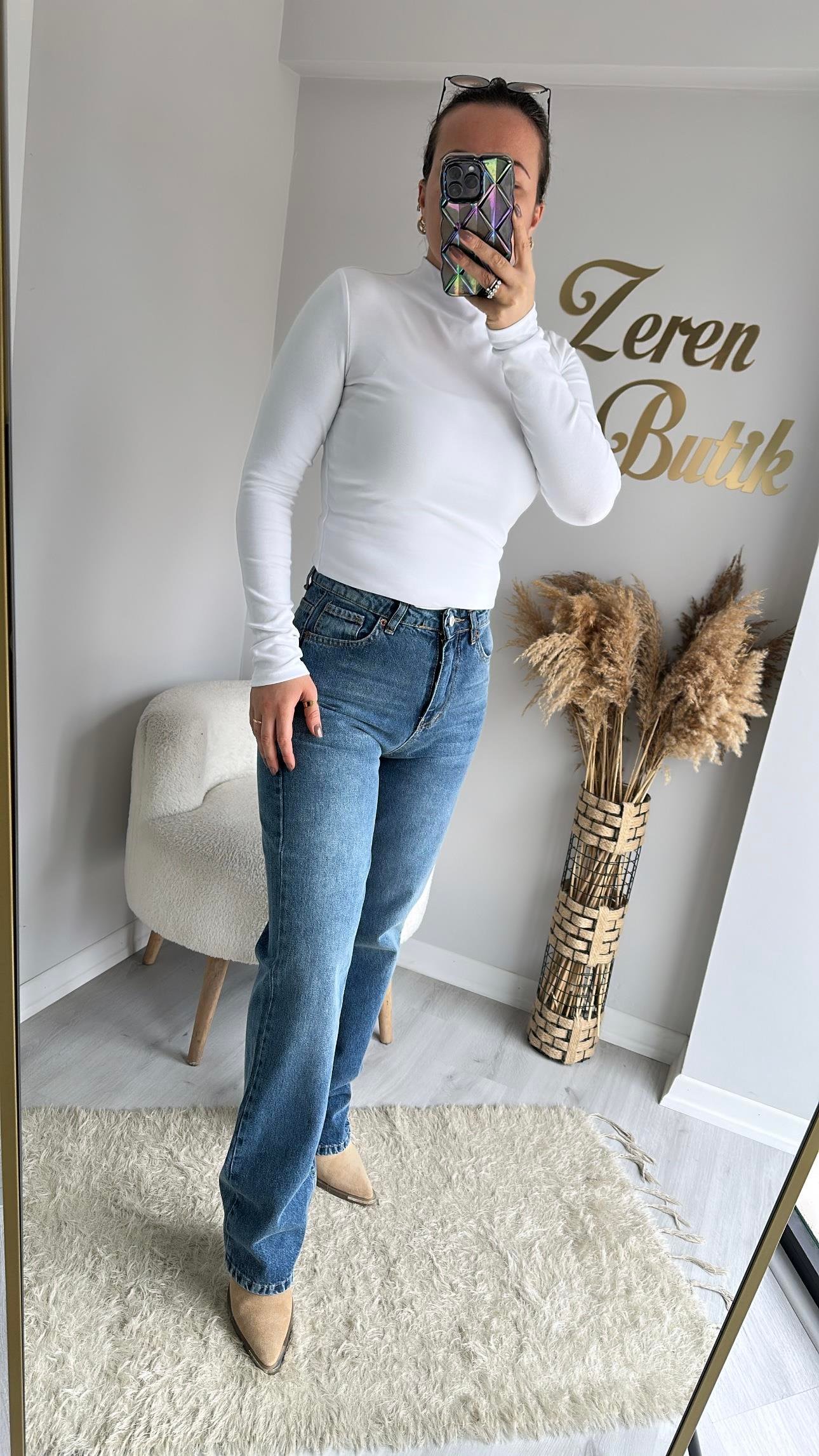 STRAİGHT DENİM PANTOLON