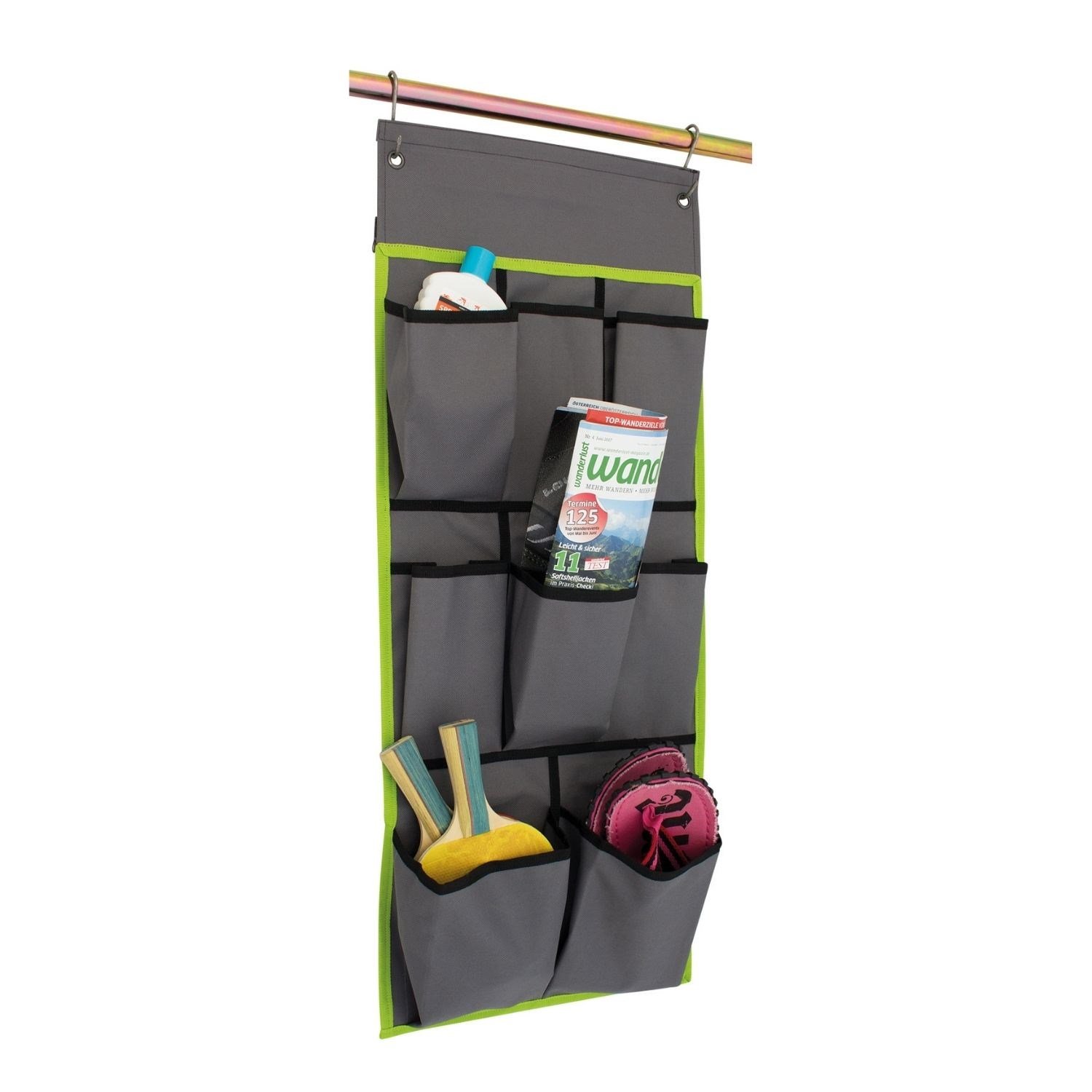 Eurotrail Organizer Derby S Karavan Organizeri 36x75 cm Charcoal/Lime