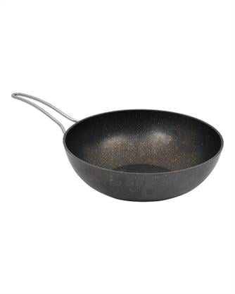 Granit Döküm Wok Tava 28 cm