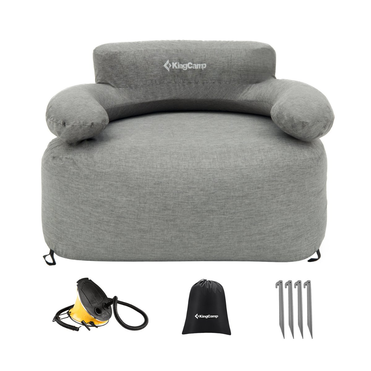 KingCamp Single Inflatable Sofa Premium Şişme Koltuk