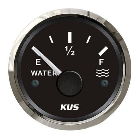 KUS Su Seviye Göstergesi 12-24V 0-190 Ohm Siyah