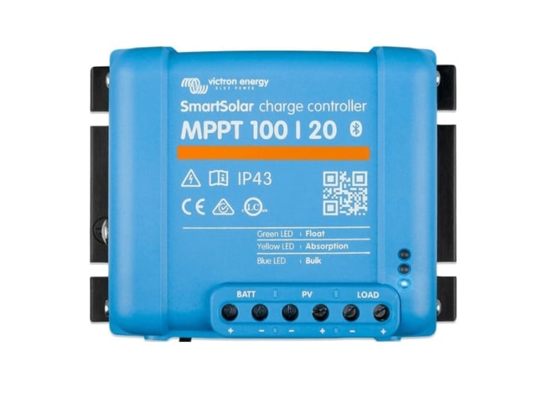 Victron Smart Solar Charge Kontroller MPPT 12/24V 100/20