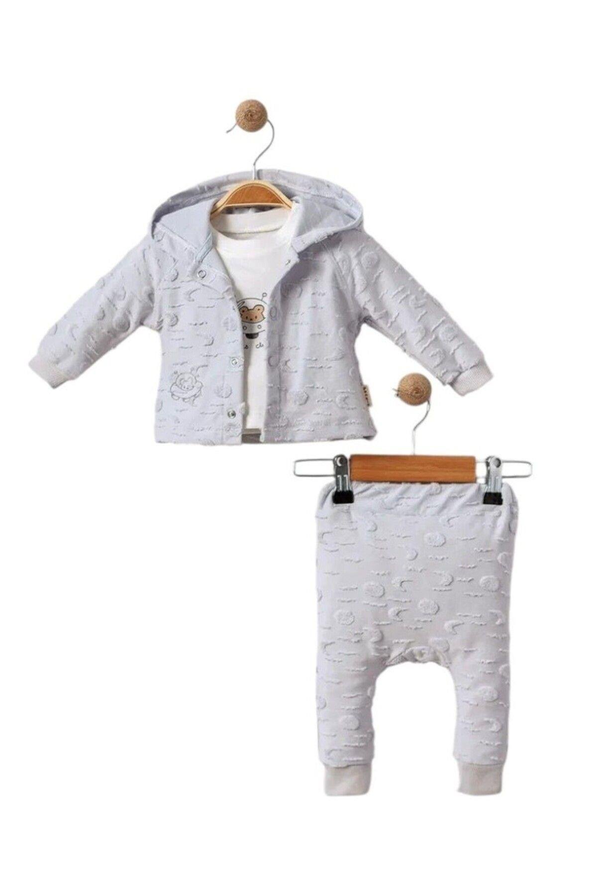 3'Lü Bebek Çocuk Penye 2 İplik Takım