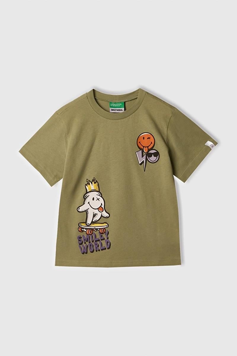 Erkek Çocuk BNT-BB SMILE TSHIRT HAKİ