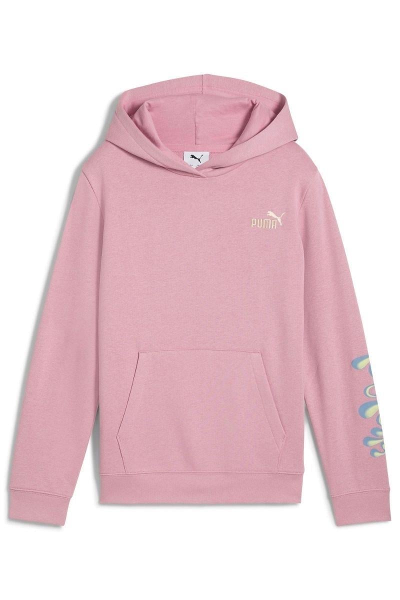 Puma TWEENERVERSE Hoodie-Poised Pink Sweatshirt-Pembe