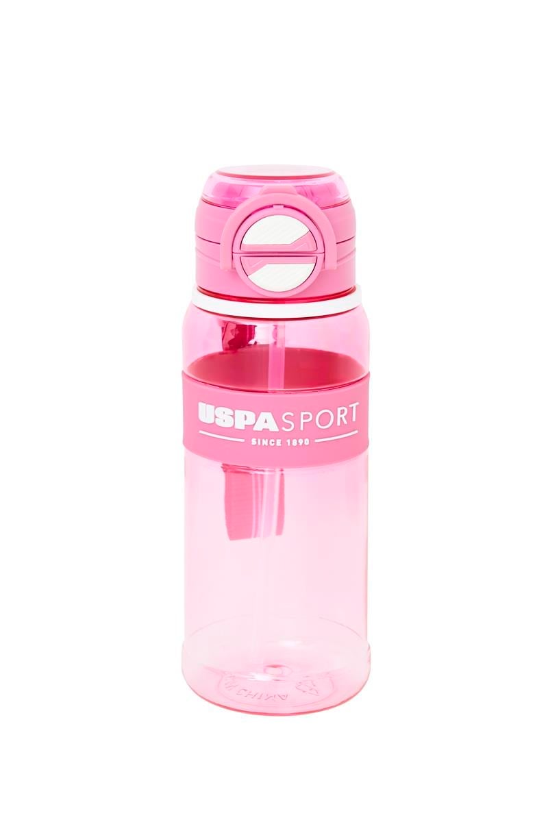 U.S. Polo Assn. 850 ml Matara Suluk Su Şişesi pembe