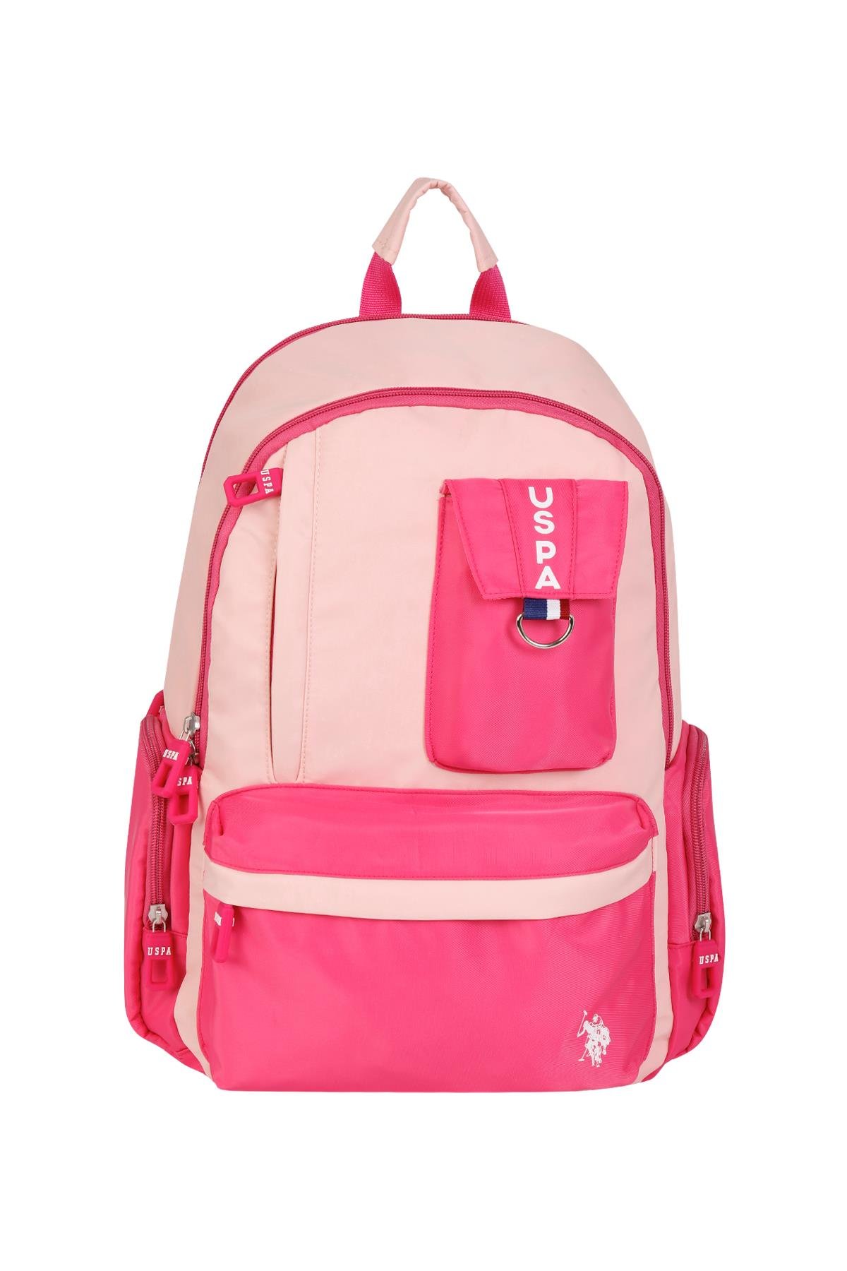 U.S. Polo Assn. Plcan24120 Sırt Çantası - Okul Çantası Pudra