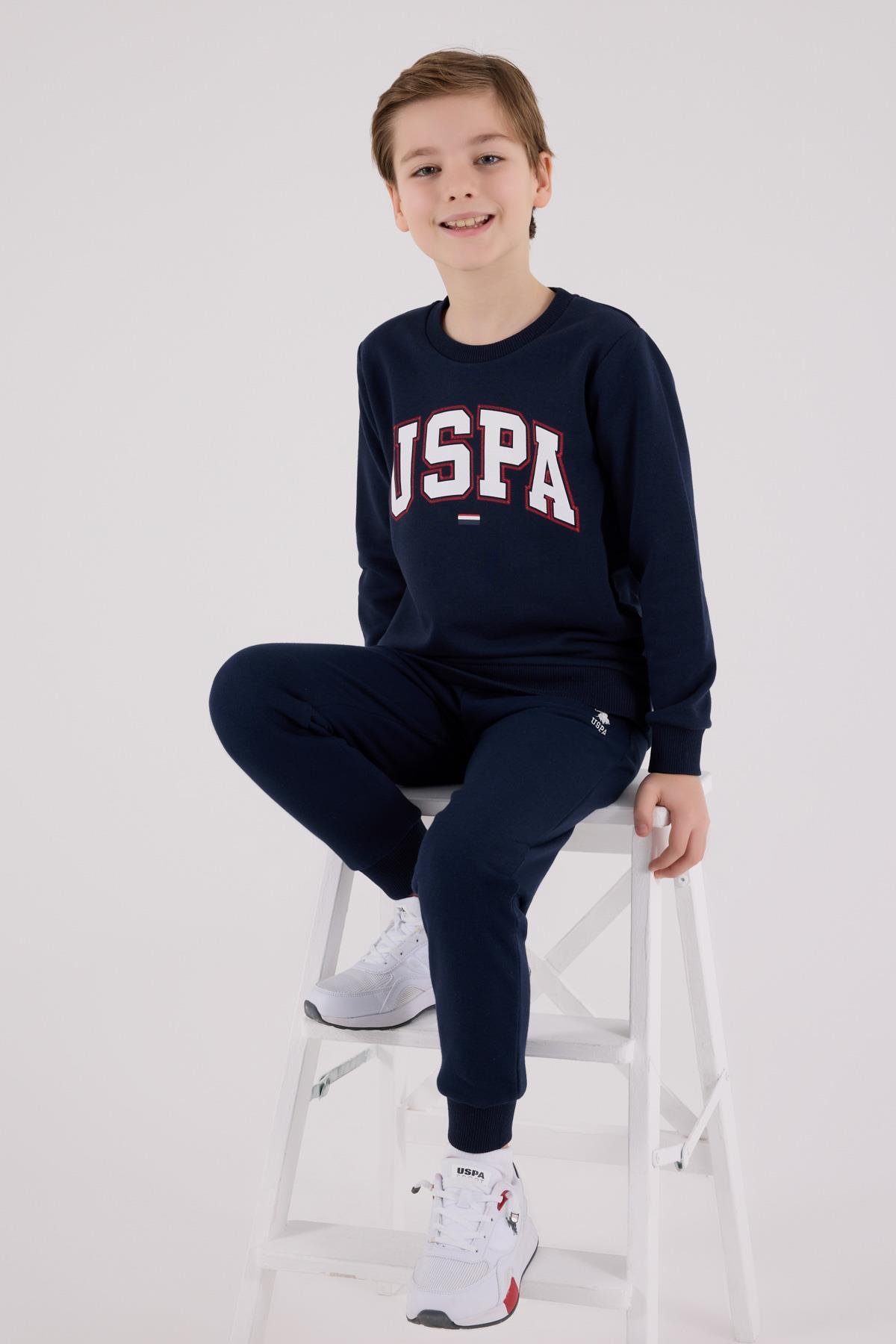 U.S. Polo Assn. Erkek Çocuk Eşofman Takımı Lacivert