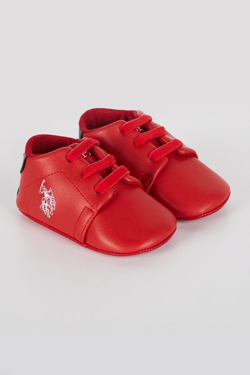 U.S. Polo Assn. Erkek Bebek Ayakkabı Kırmızı