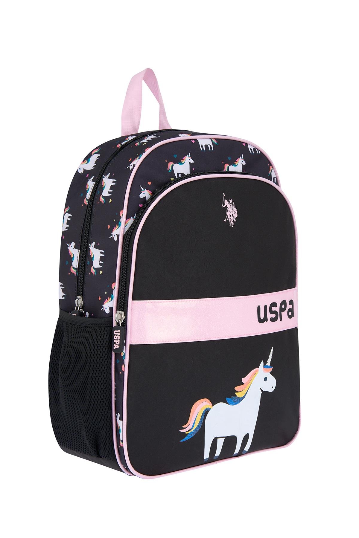 U.S. Polo Assn. Plcan25037 Sırt Çantası - Okul Çantası Siyah