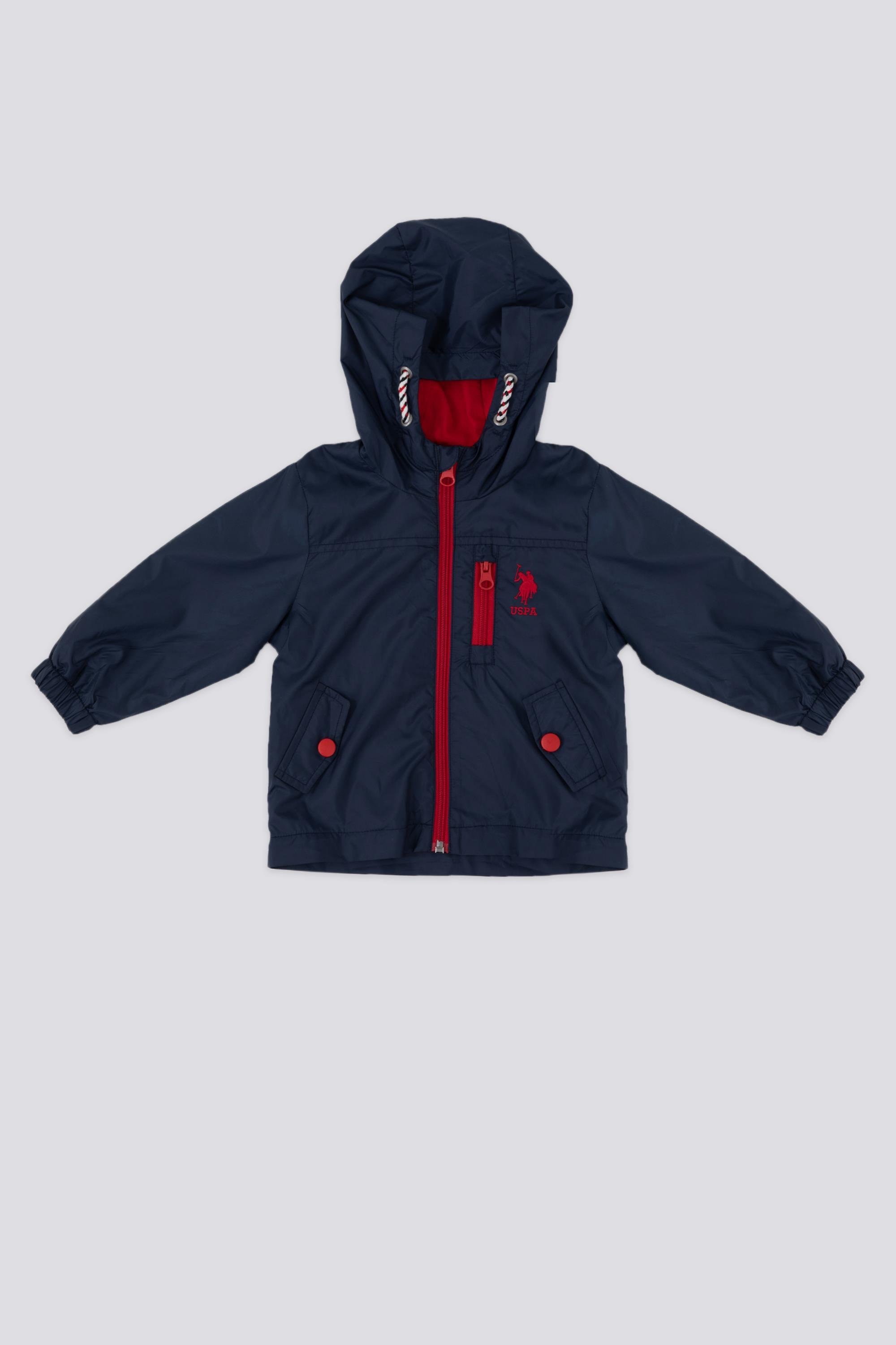 U.S. Polo Assn. Erkek Bebek Yağmurluk Lacivert