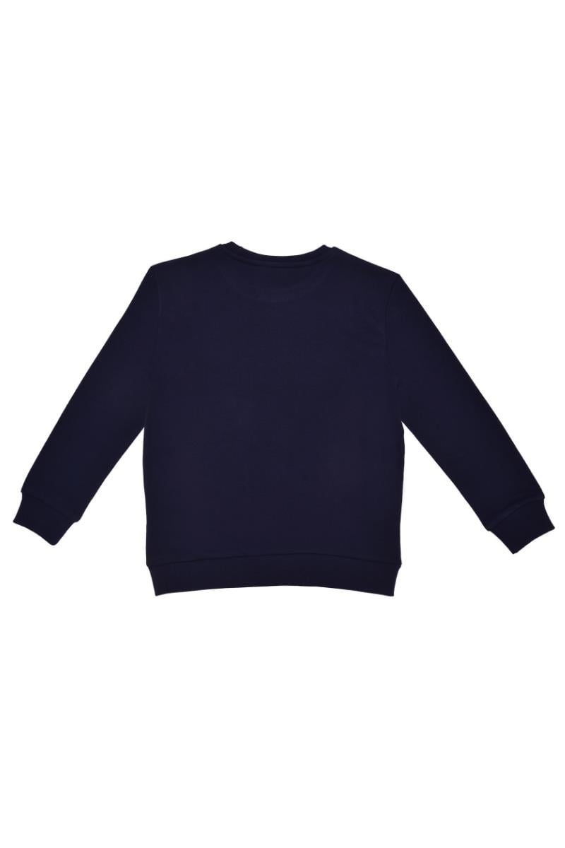 United Colors of Benetton BNT-B21877 Erkek Çocuk  Sweatshirt Lacivert
