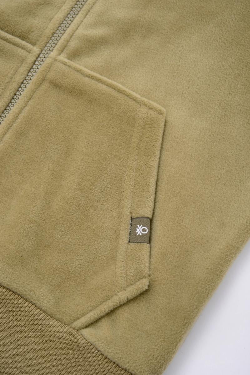 United Colors of Benetton BNT-B21878 Erkek Çocuk   Sweatshirt Polar Haki
