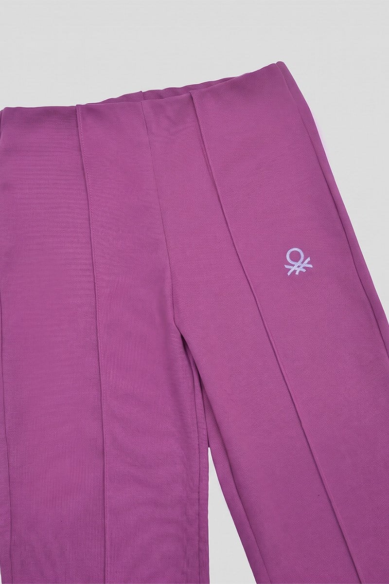 United Colors of Benetton BNT-G21553 Kız Çocuk  Tayt Menekşe