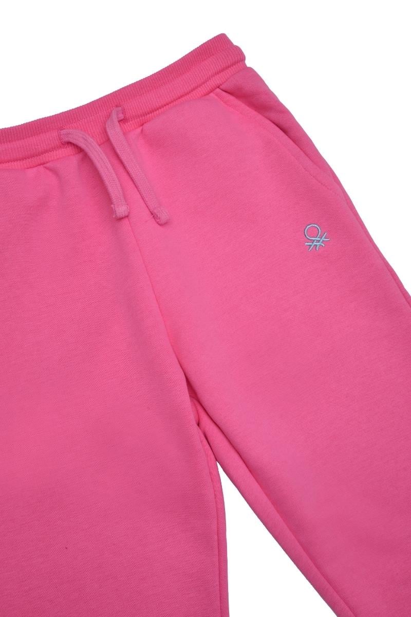 United Colors of Benetton BNT-G21575 Kız Çocuk  Eşofman Altı Pembe