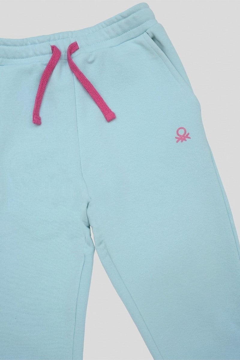 United Colors of Benetton BNT-G21584 Kız Çocuk  Eşofman Altı Mavi