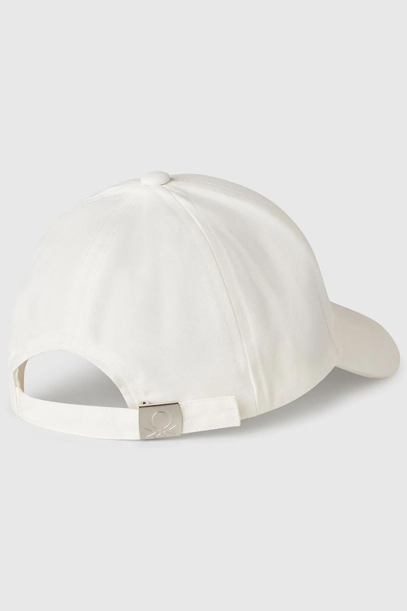 United Colors of Benetton Çocuk Cap Şapka Beyaz 6YCTGA012
