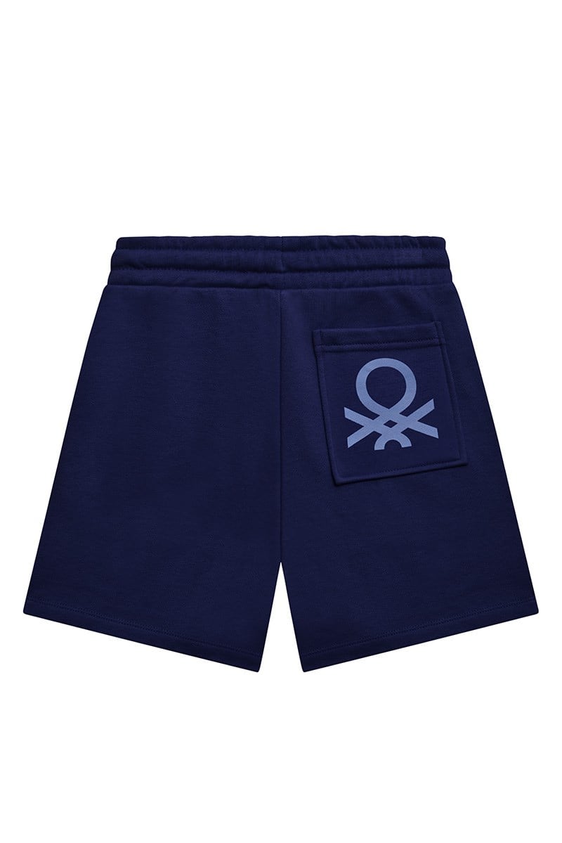 United Colors of Benetton Erkek Çocuk BNT- B23969 Şort Lacivert